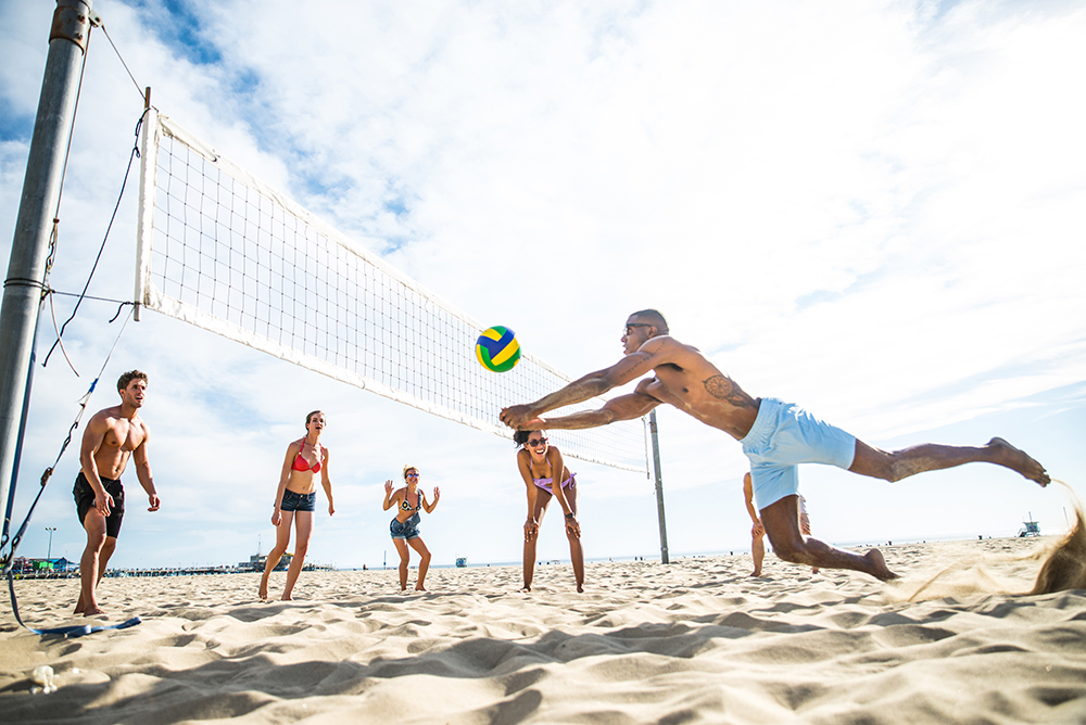 deportes de verano voley playa