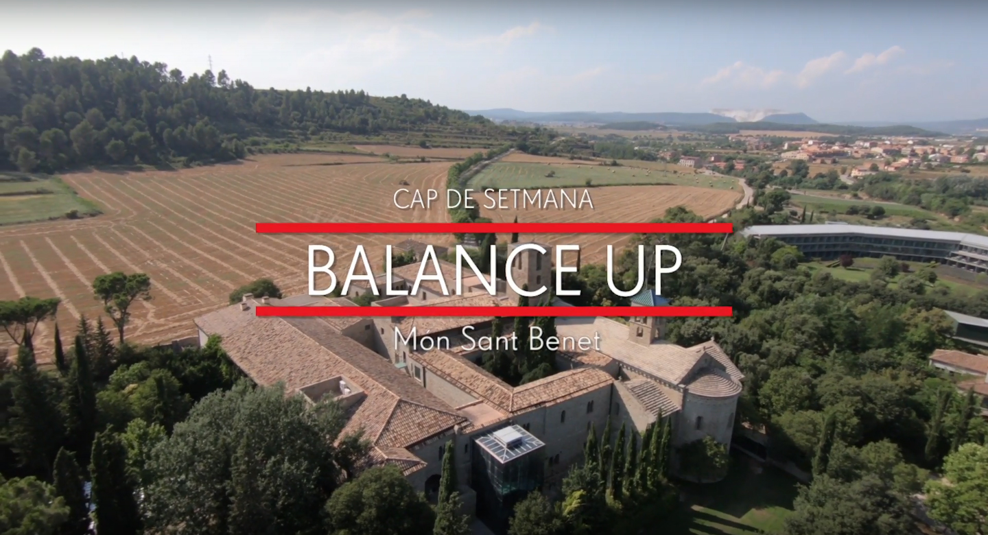 cap de setmana mon sant benet balance up