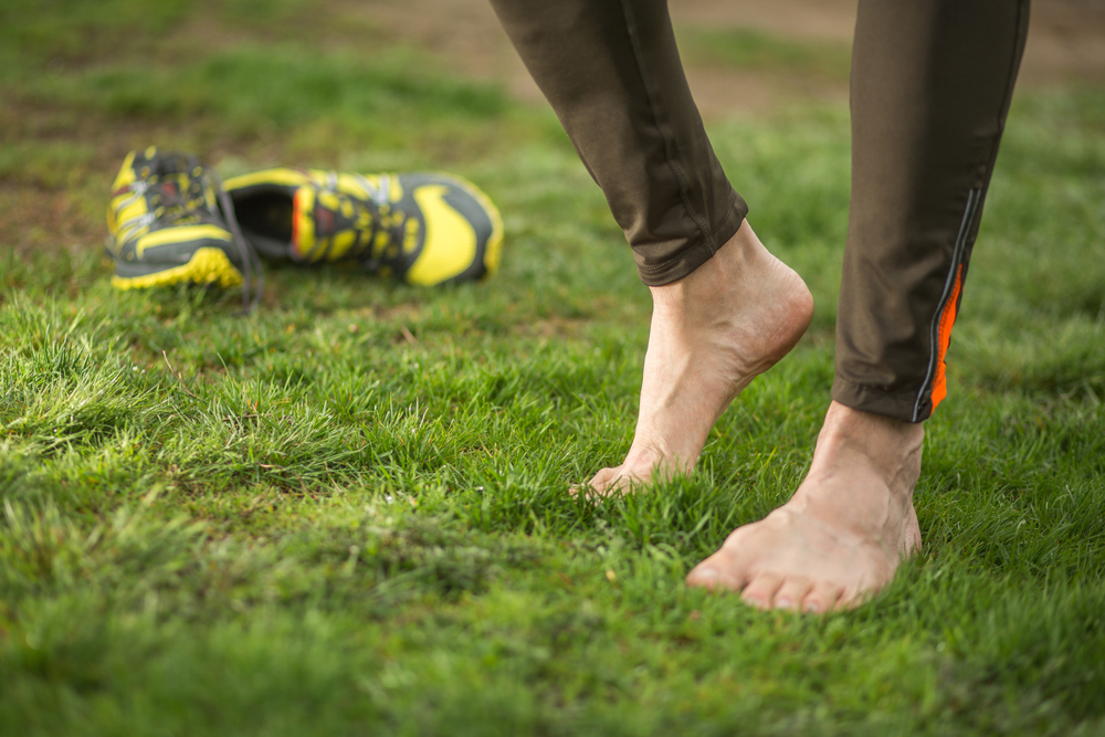 barefoot running còrrer descalç